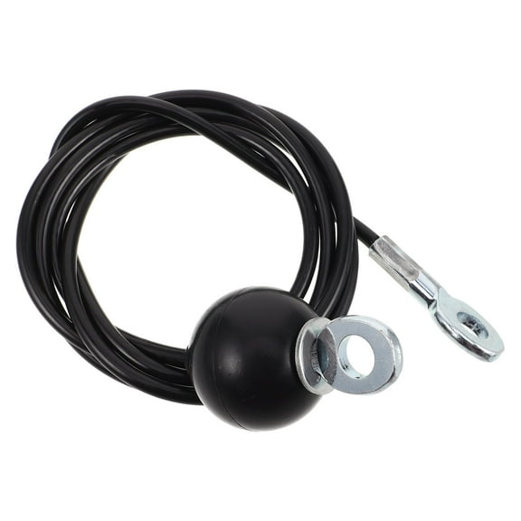 Luxshiny Reusable Replacement Cable Fitness Pulley System Cable Rubber Coated Steel Wire Rope 1Pack