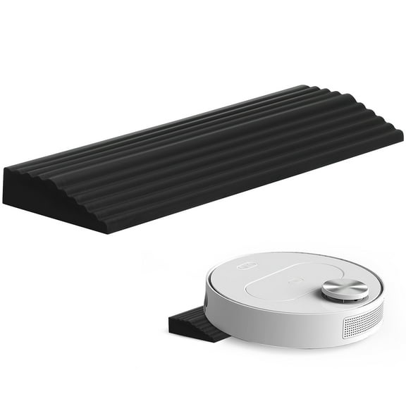 Luxshiny Rubber Ramp Mat for Home Entry Suitable for Sweeping Robot Step Assistance
