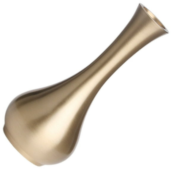Luxshiny Golden Brass Flower Vase for Table Centerpieces Decorative Hydroponics Container