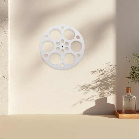 Luxshiny Rustic Vintage Metal Movie Reel Decoration for Game Room and Boutique Shop Walls