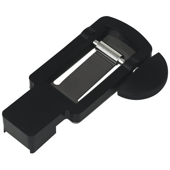 Luxshiny Portable Saxophone Reed Cutter with Rotary Knob, Compact Metal and Plastic Trimming Tool for Home and Music Use