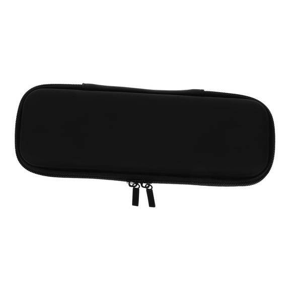 Luxshiny Scratch Resistant Black Hair Curler Travel Pouch Compact and Lightweight Storage Bag