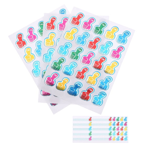 Luxshiny Student Motivational Sticker Multi-Colored Paper 200 Sheets