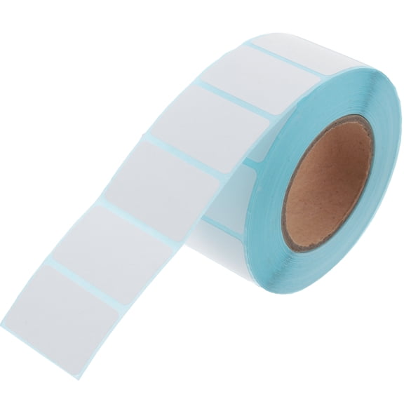 Luxshiny Self Adhesive White Thermal Labels for and Name Labeling Use