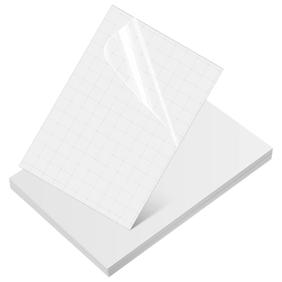 Luxshiny Self Laminating Sheets Transparent PVC Material for Photo Water Protection