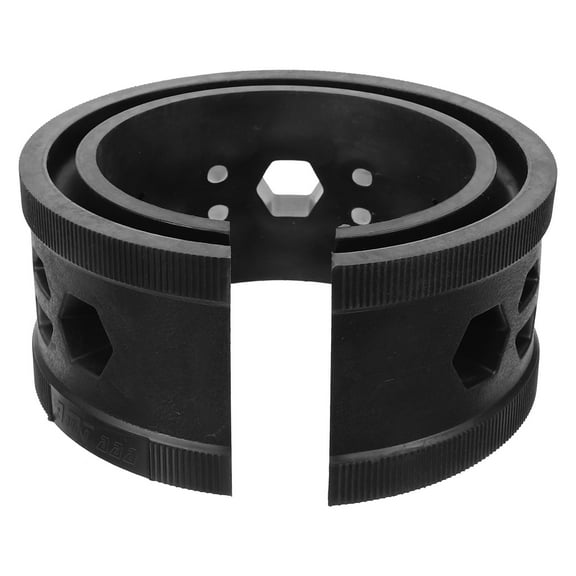 Luxshiny Shock Absorbing Springs for Vehicles 1Set Black Rubber Car Coil Spring Spacer