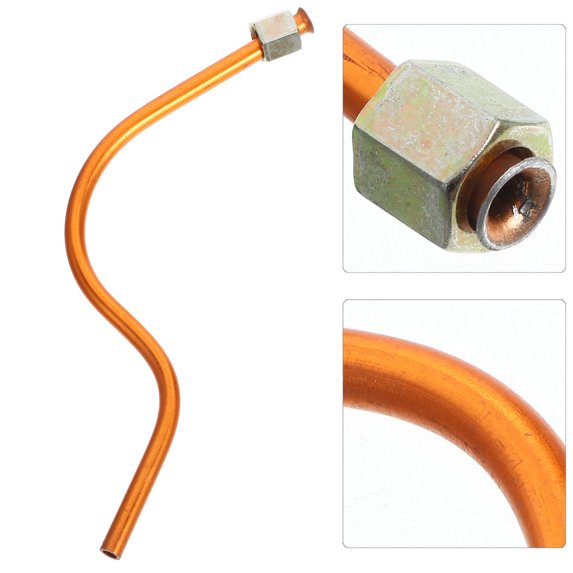 Luxshiny Short Air Compressor Hose 1Set Featuring Copper and Aluminum Construction for and Efficient Operation