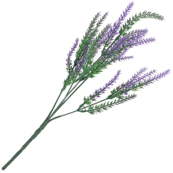 Luxshiny Silk Artificial Lavender with Stems for Wedding Table Centerpieces and Office Decor