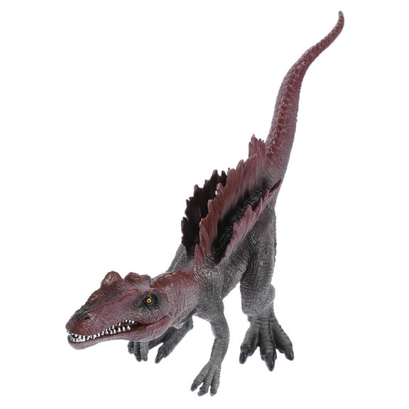 Luxshiny Dinosaur Figurine Simulation Dinosaur Model Black PVC 1Pack