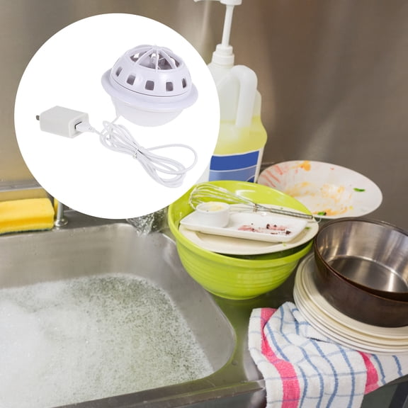 Luxshiny Wave Dishwasher Gadget for Sink, White 1 Set - Efficient Daily Cleaning Tool