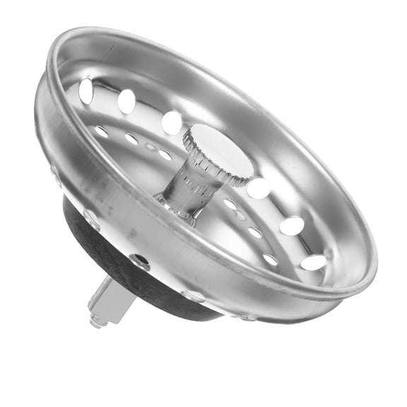 Luxshiny Sink Strainer Corner Drain Plugs for Sinks Stainless Steel 1Pack
