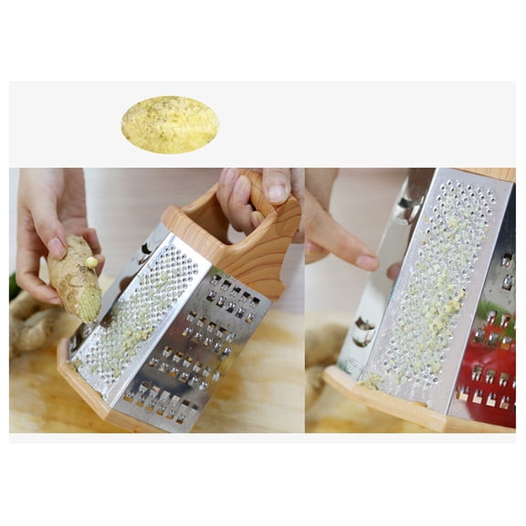 Luxshiny SixSided Stainless Steel Vegetable Chopper Kitchen Gadget with Easy Grip Handle for Efficient Slicing and Dicing