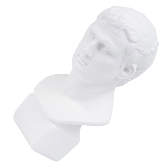 Luxshiny Small Bust Resin Sculptures Decorative Sculpture Ornament For Friends 1Pcs