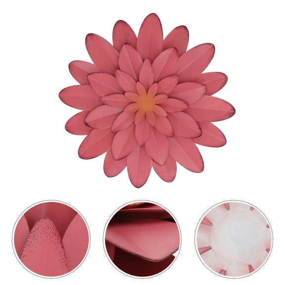 Luxshiny Small Flower Wall Decor Metal Hanging For Decoration Home Decor Accessories 1Pcs
