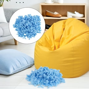 Luxshiny Soft Shredded Memory Foam Refill for Bean Bags Sky Blue Foam Filler for Replacement Use