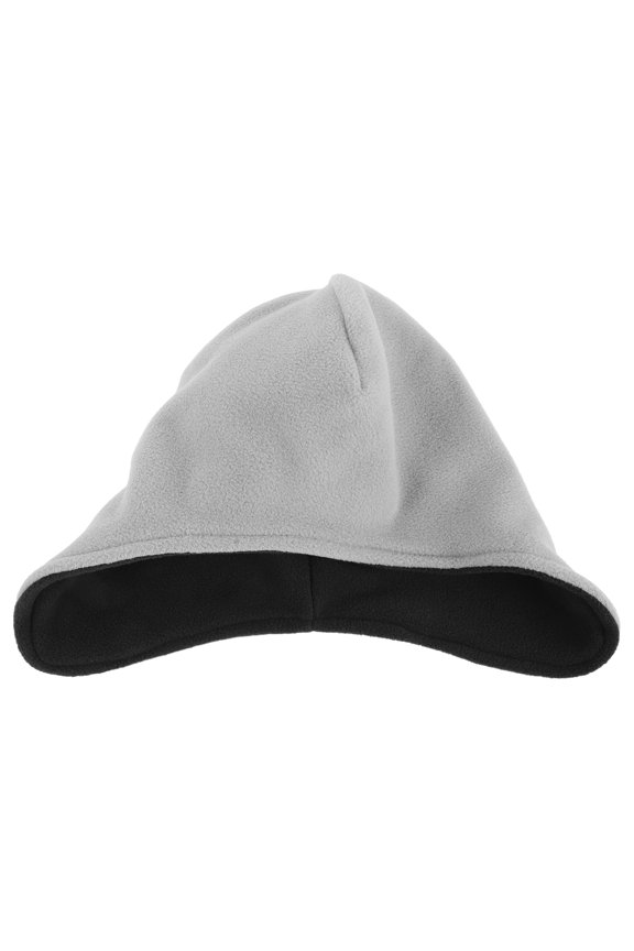 Soft Thermal Cycling Cap Light Grey Windproof Ear Warm Headband for Outdoor Use