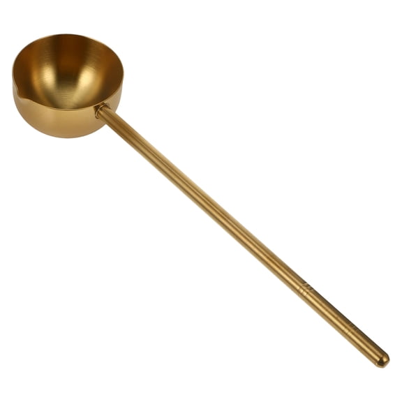 Luxshiny Soup Ladle for Serving Stainless Steel Long Handle 1Set