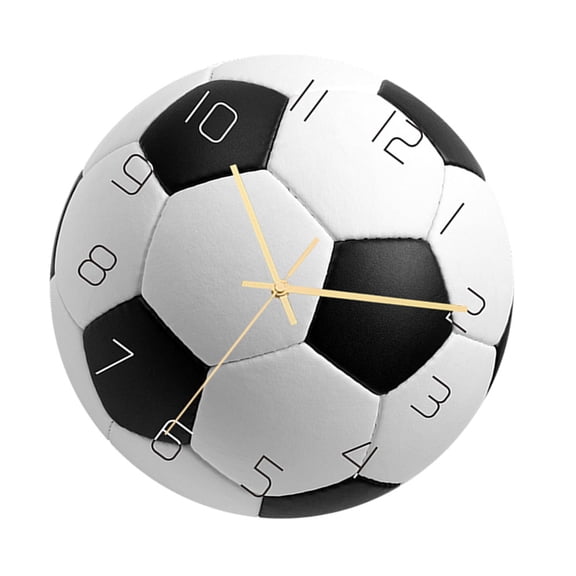 Luxshiny Sports Wall Clock Decorative Acrylic Timepiece for Home Owners Fan Gear - 1 Theme Reminder