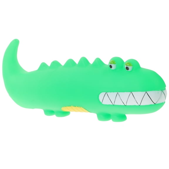 Luxshiny Squeaky Dog Toys for Small Dogs Puppy Chewing Toy Bite-resistant Green 1Pcs