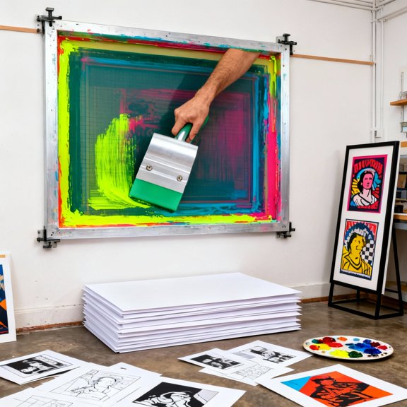 Luxshiny Squeegee for Printing Rubber 1Pcs Random Color for Rubber for Printers Textile Applications