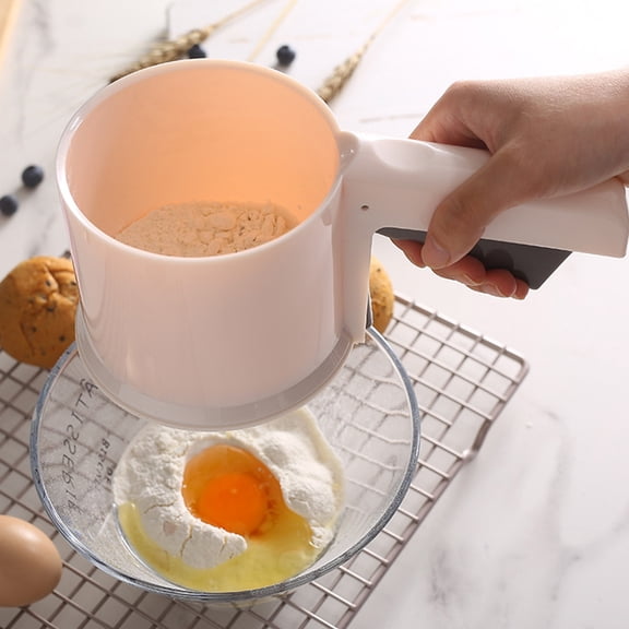 Luxshiny Stainless Steel Baking Tool Sifter for Home Users 1Set