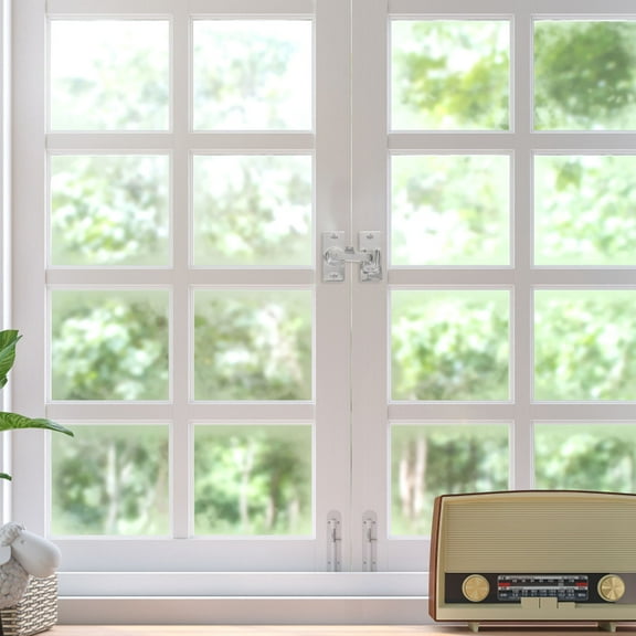 Luxshiny 1 Set Stainless Steel Latch Lock Padlock for Homeowners with Sheds