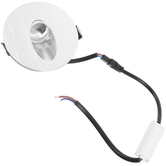 Luxshiny Indoor LED Stairway Step Light Round Shape, 1 Piece, Energy Efficient and Stylish
