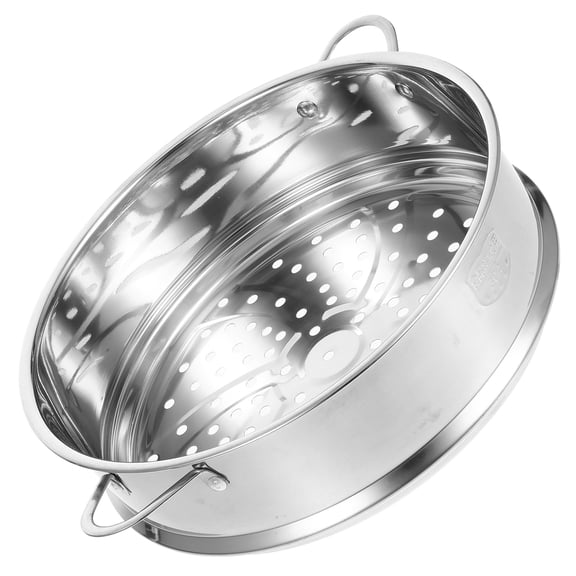 Luxshiny Cooking Steamer Bun Steaming Basket Stainless Steel Dishwasher Safe 1Pack