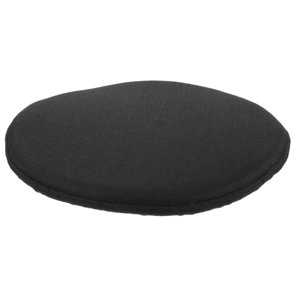 Luxshiny Black Stretchy Padded Round Stool Cushion Cover for Kitchen, Dining Room & Bar Stools, Comfortable Seat Pad