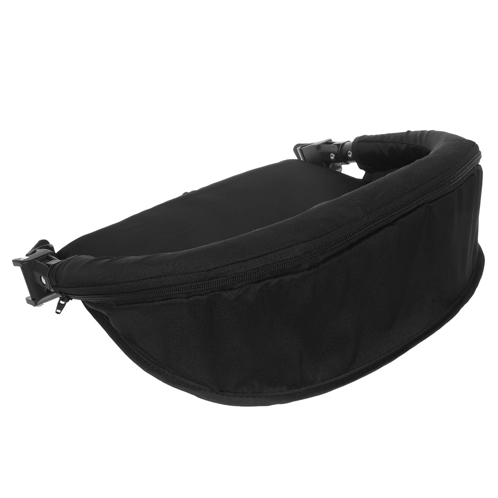 Luxshiny Stroller Pedal Black Cloth Easy Installation Stroller Leg Rest 1Pcs