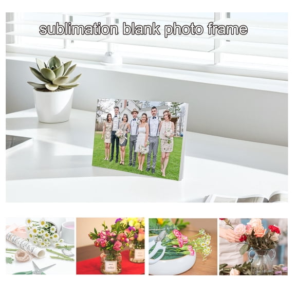 Luxshiny Sublimation Photo Blanks In Rectangular Shape For Commercial Exhibition 1Pcs