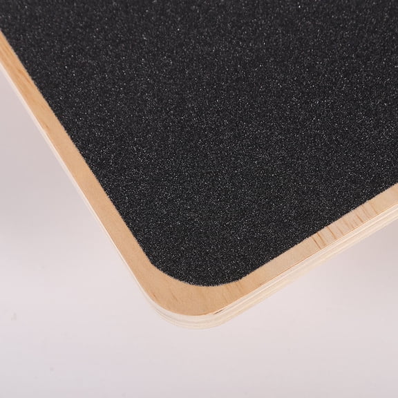 Luxshiny Rocker Balance Board Balancing Board Wood Color 1Pcs Wood for Agility Enhancement
