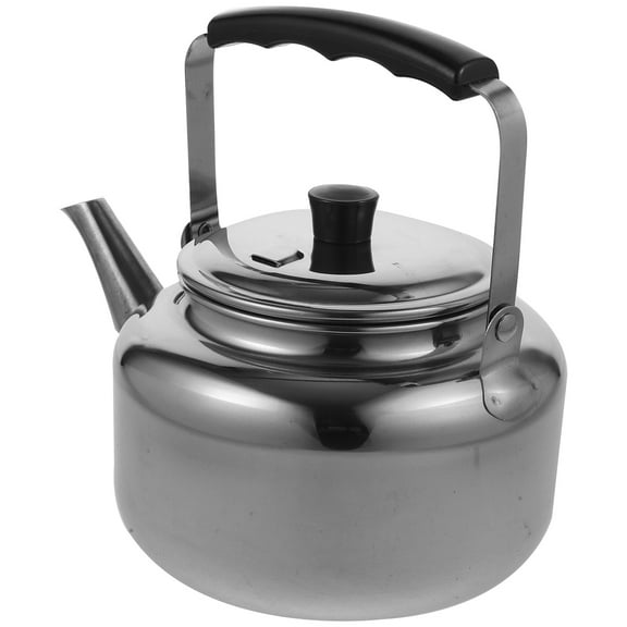 Luxshiny Tea Kettle with Heat and Cold Resistance Silver 1Set