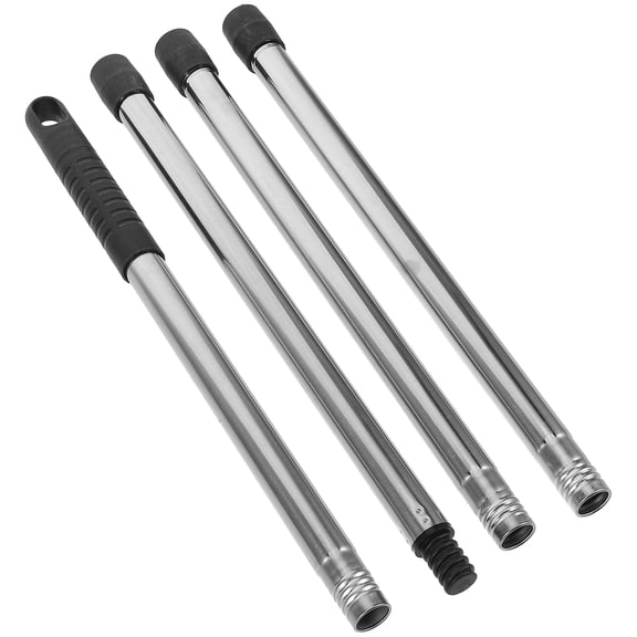 Luxshiny Telescopic Silver Roof Gutter Cleaner Tool for Efficient Leaf and Debris Clearing