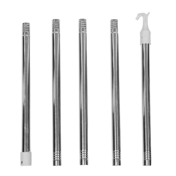 Luxshiny Wear Resistant Metal Window Opener Rod with Hook for Skylight Use