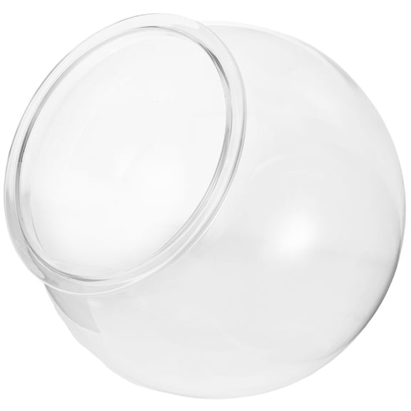 Luxshiny Lightweight Clear Plastic Fish Tank with Anti Falling Feature for Home and Office