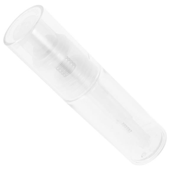 Luxshiny Transparent Travel Size Refillable Powder Bottle Dispenser for Outdoor Use - 1 Piece
