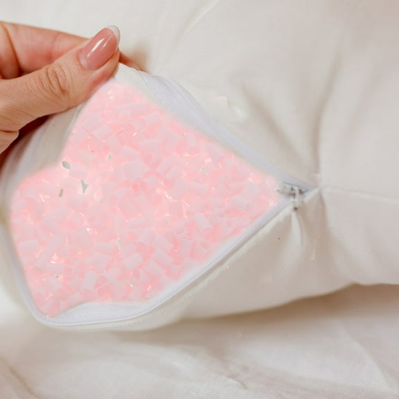 Luxshiny Portable Plastic Tube Pillow Stuffing Replacement Soft Filling for Comfortable Home Use