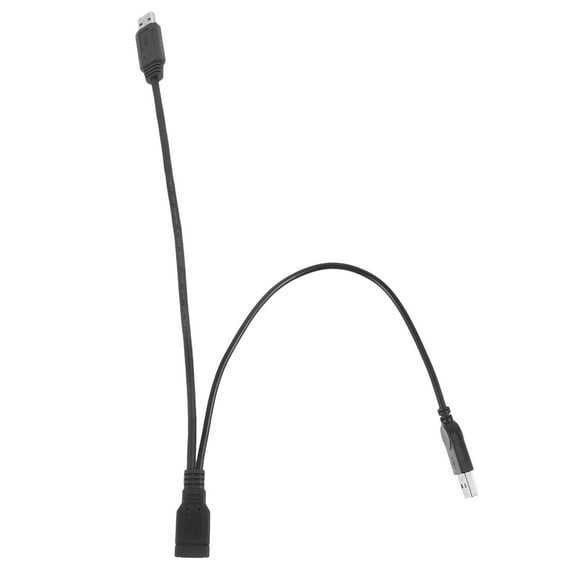 Luxshiny USB Splitter Y Adapter for Computer Mobile Hard Drive Power Supply