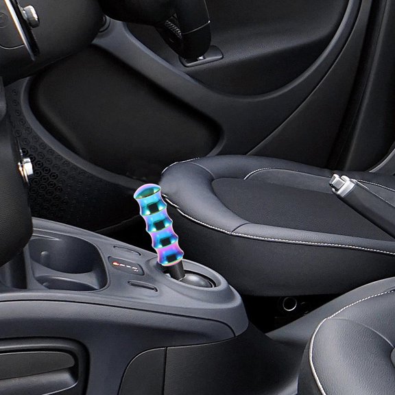Luxshiny Universal Auto Manual Gear Shift Knob Aluminum Alloy for Stylish Car Interior