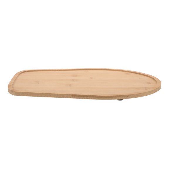 Luxshiny Universal Bamboo Kitchen Appliance Mat with Easy Slide for Stand Mixer and Toaster
