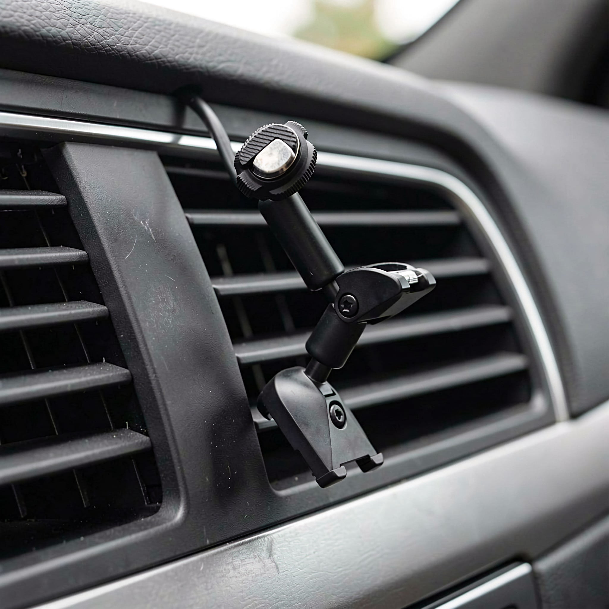 Luxshiny Vehicle Monitor Holder Black Wide Compatibility Easy ...