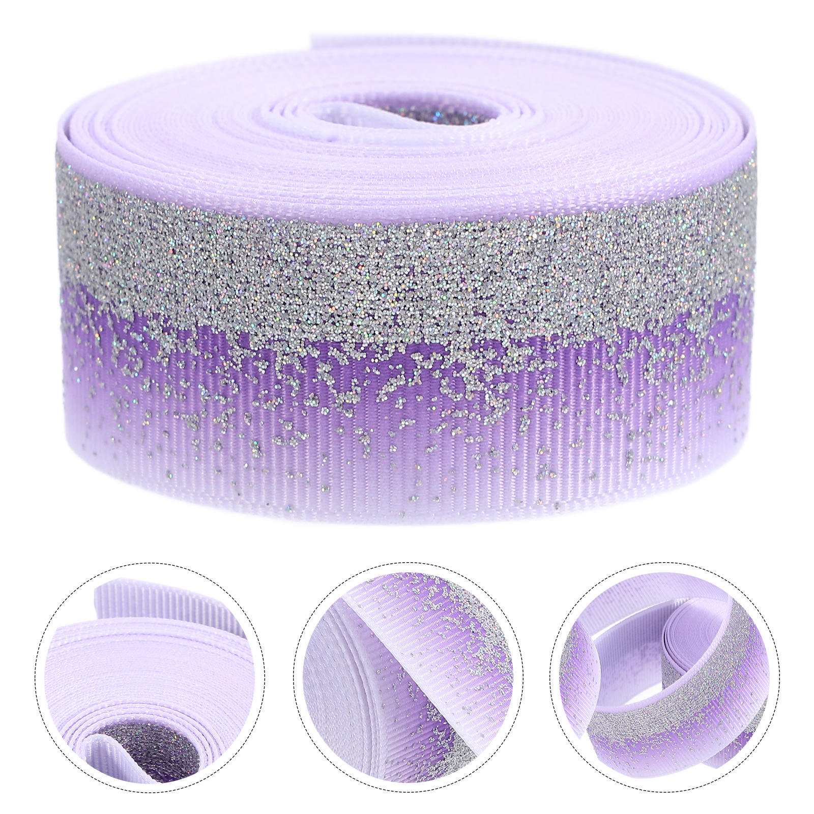 Luxshiny Versatile Purple Ribbon for Present Packaging and Flower ...