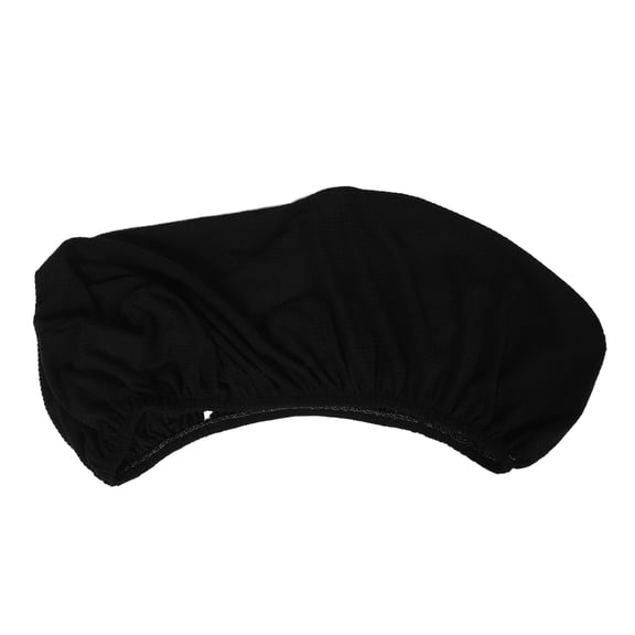 Luxshiny Washable Black Rectangle Bench Cover with Elastic Fit for Dining Room and Living Room Seating