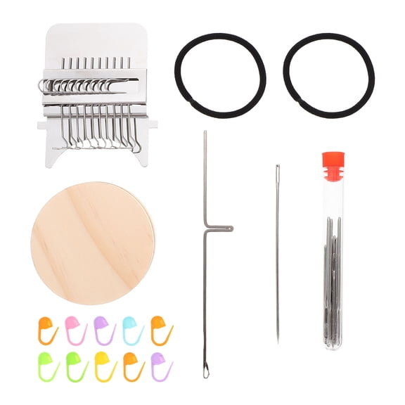 Luxshiny Weaving Needles Weaving Loom Assorted Color 1 Set