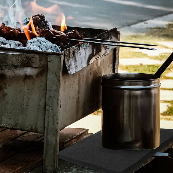 Luxshiny Welding Fireproof Blanket Mat Portable Lightweight Fire Resistant Pad for Camping