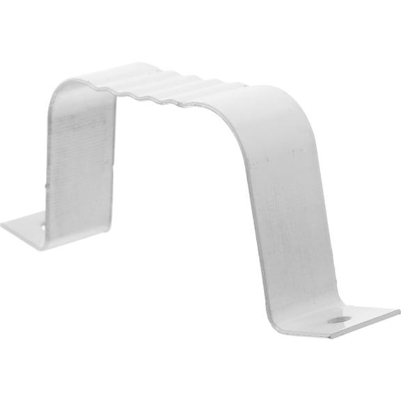 Luxshiny White Aluminum Alloy Gutter Bracket for Strong Secure Pipe Support and Downspout Extension