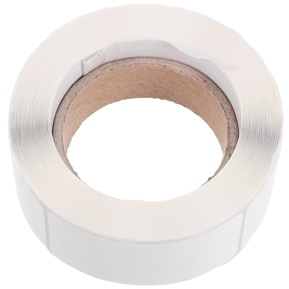 Luxshiny White Blank Label Tape Stickers for Name Tags and Household Organization