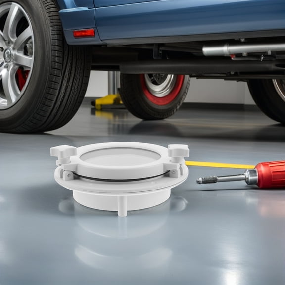 Luxshiny White Boat Porthole Window with Waterproof Seal for Yacht and Rv Marine Cabin Upgrade