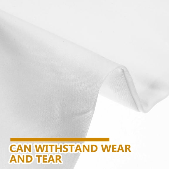 Luxshiny White DIY Blank Lawn Flag Outdoor Decor Heat Transfer Flag DoubleSided Cloth for Decoration 12x18 Inch